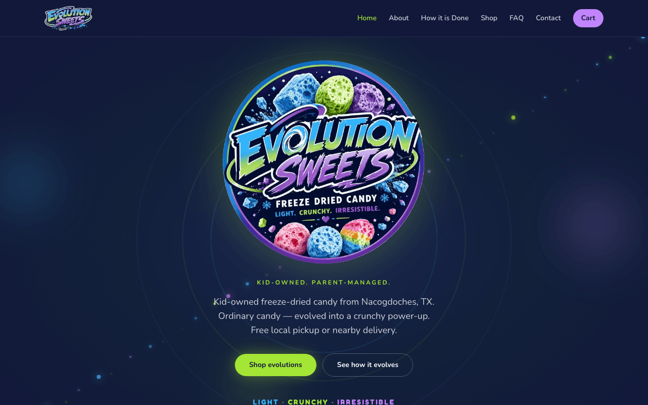Evolution Sweets preview